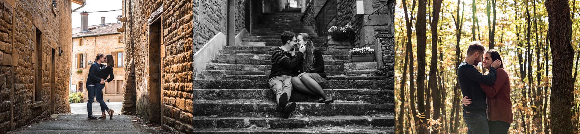 Bannière de présentation d'une séance de couple