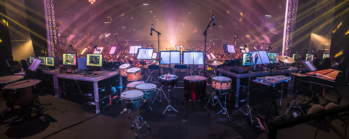 Mise en place de l'orchestre