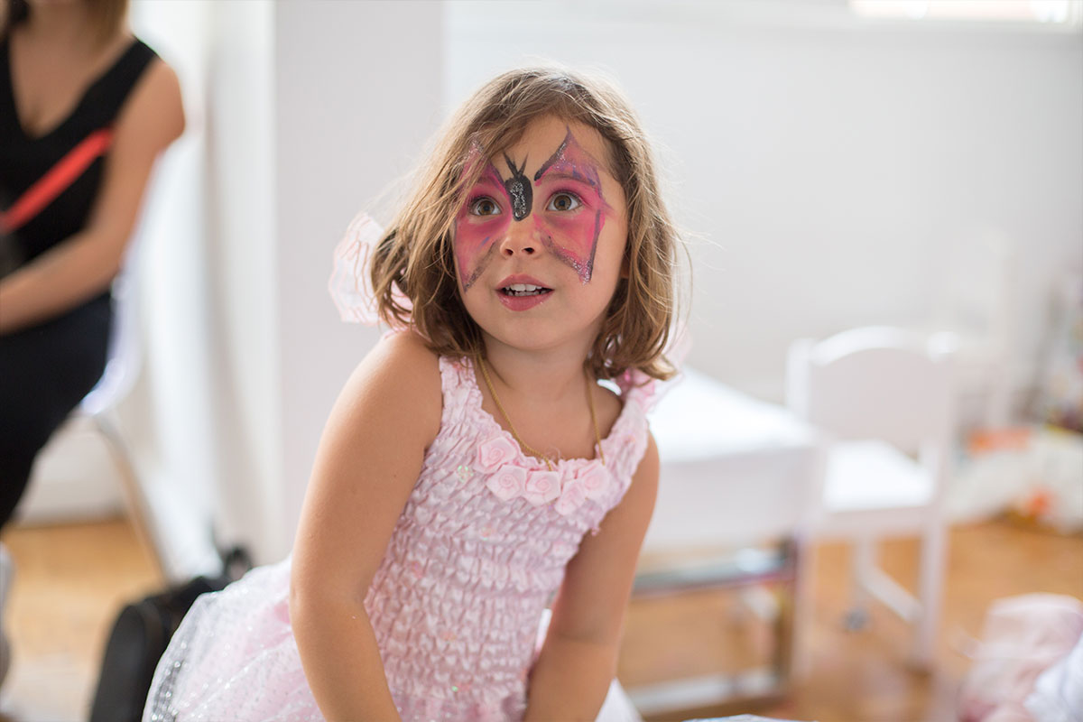 Bannière de présentation d'un reportage photo d'anniversaire.