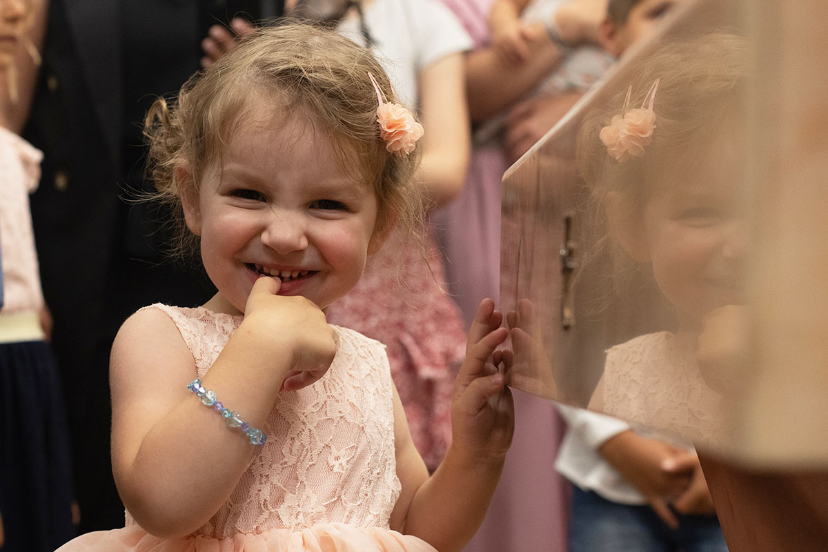 Le sourire d'Elodie